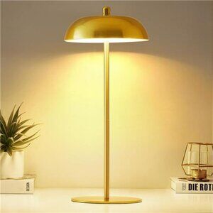 Cordless LED Table Lamp Rechargeable Touch Dimmable Desk Light for Bedroom